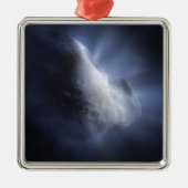 Illustrative Nah-up der Comet Tempel. Ornament Aus Metall (Vorne)