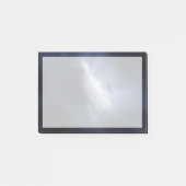 Illustrative Nah-up der Comet Tempel. Post-it Klebezettel (Vorderseite)