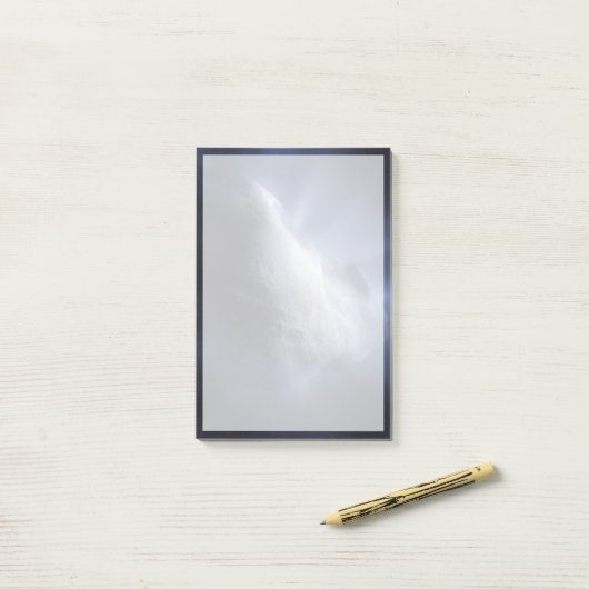 Illustrative Nah-up der Comet Tempel. Post-it Klebezettel (Auf Schreibtisch)