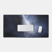 Illustrative Nah-up der Comet Tempel. Schreibtischunterlage (Tastatur & Maus)