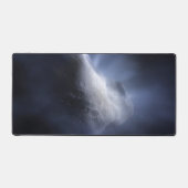 Illustrative Nah-up der Comet Tempel. Schreibtischunterlage (Vorderseite)