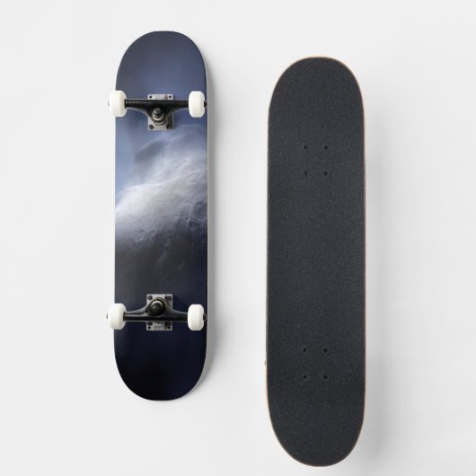 Illustrative Nah-up der Comet Tempel. Skateboard (Vorderseite)