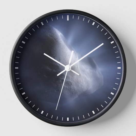 Illustrative Nah-up der Comet Tempel. Uhr (Vorderseite)