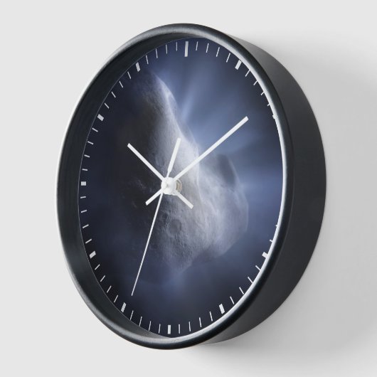 Illustrative Nah-up der Comet Tempel. Uhr (Winkel)