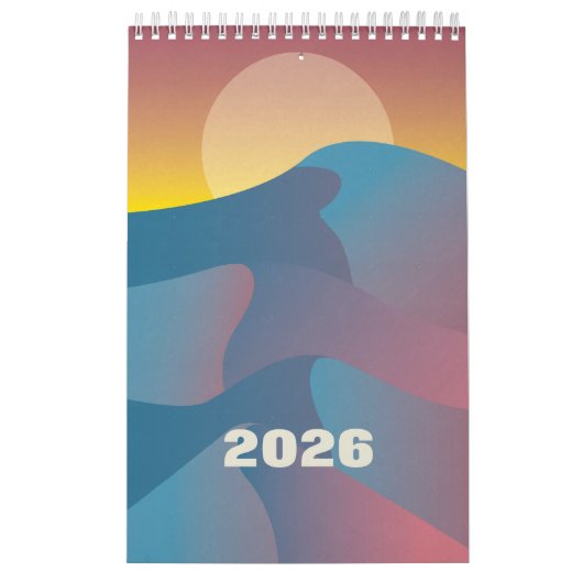Illustrativer Kunstkalender 2026 Kalender (Titelbild)