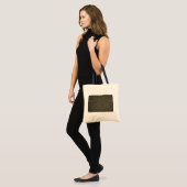 Illustrativer SteinStuck - warm-farbig Tragetasche (Vorderseite (Model))