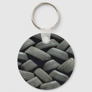 Illustratives abstraktes - Reifen Schlüsselanhänger