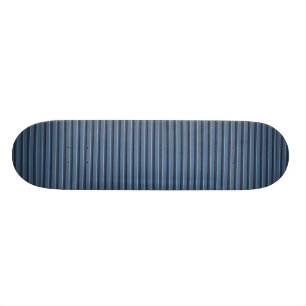 Illustratives blaues Aluminiumabstellgleis Skateboard