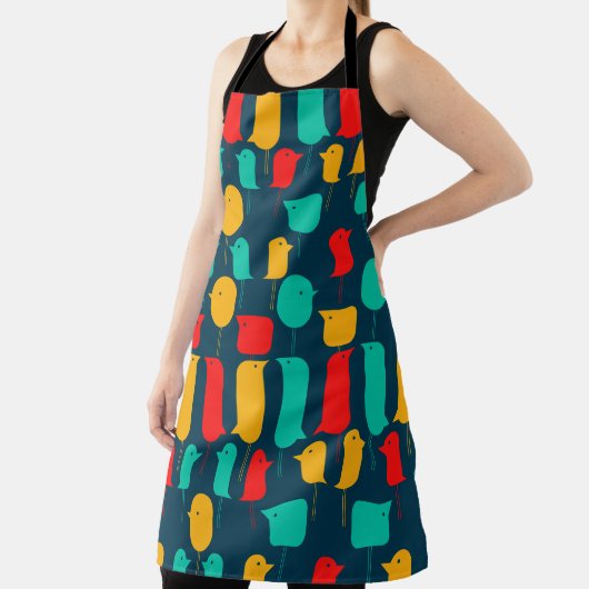 Illustrator Birds Schürze (InSitu)