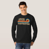ILLUSTRATOR Funny Job Title Professionals Geburtst T-Shirt (Vorne ganz)