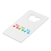 Illustrator Geldbeutel Flaschenöffner (Vorderseite Schrägansicht)