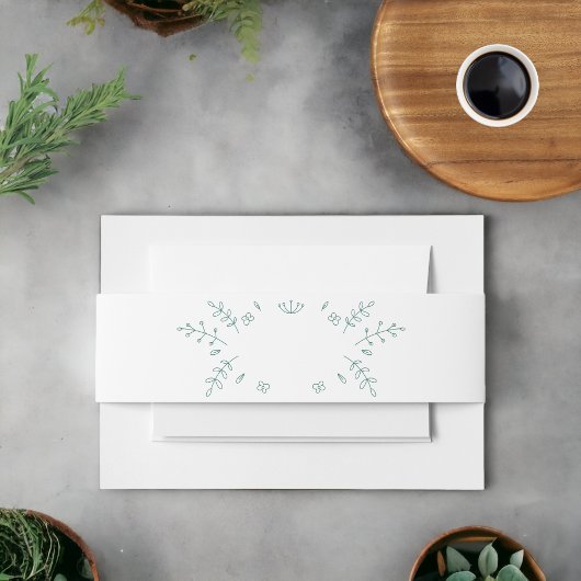 Illustrator Leaf Einladungsbanderole