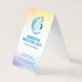 Illustratorisches Logo für Mutter und Kind Visitenkarten (Vorderseite)