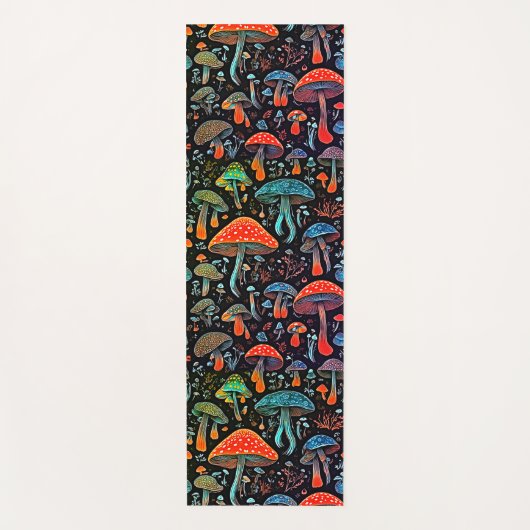 Illustrieren Sie Ihre Praxis mit biolumineszenten Yogamatte (Vorderseite)