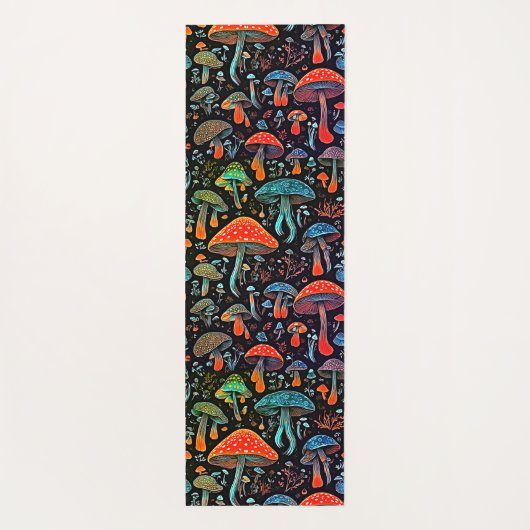 Illustrieren Sie Ihre Praxis mit biolumineszenten Yogamatte (Rückseite)