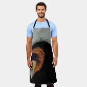 Illustriert California Condor Schürze (Getragen)