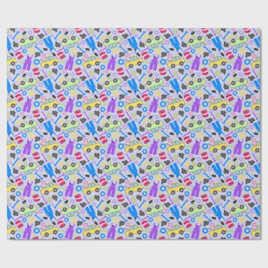 Illustriert Geschenkpapier (Flach)