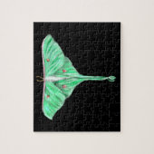 Illustriert Green Lunar Moth Puzzle (Vertikal)