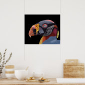 Illustriert King Vulture Poster (Küche)