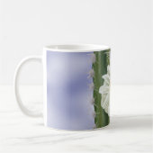 Illustriert Saguaro Cactus White Blume Kaffeetasse (Links)