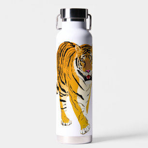 Illustriert Tiger Trinkflasche