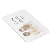 Illustriert Werden Sie mein Magnet für Brautjungfr (Rechte Seite)