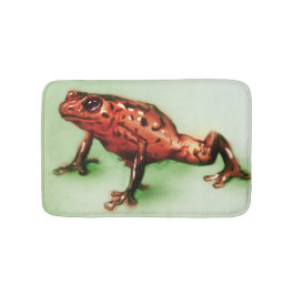 Illustrierte Badematte - Frosch