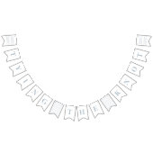 Illustrierte Bannerfahnen für Knot - blau Wimpelkette (Alle)