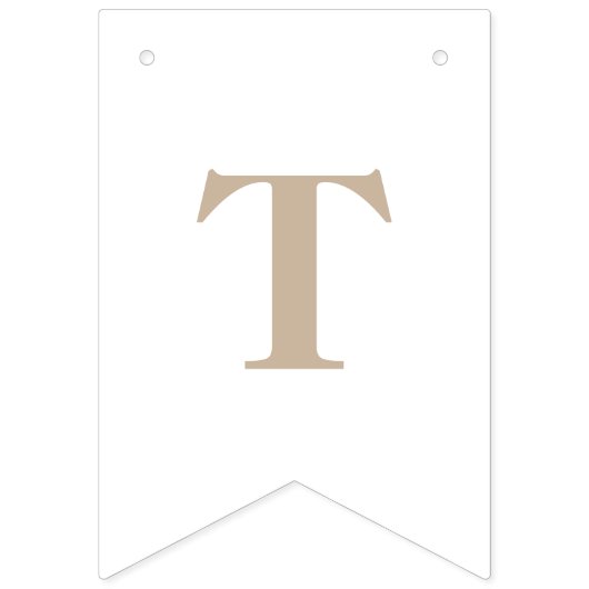 Illustrierte Bannerfahnen für Knot - Tan Wimpelkette (Zweite Fahne)