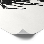 Illustrierte Bienenkunst Poster (Ecke)