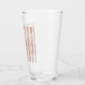 Illustrierte Birkenbäume Glas (Links)
