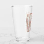Illustrierte Birkenbäume Glas (Rechts)