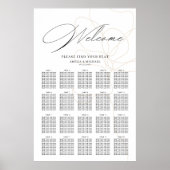 Illustrierte Blume Poster (Vorne)