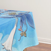 Illustrierte Blume Tischdecke (Beispiel)