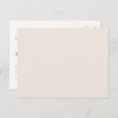 Illustrierte Blume uAwg Postkarte (Vorne/Hinten)