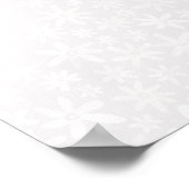 Illustrierte Brautfarbenseite Poster (Ecke)