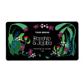 Illustrierte Dropper-Flaschen-Etikett (Vorne)