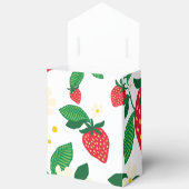 Illustrierte Erdbeere, botanisch Geschenkschachtel (Offen)