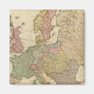 Illustrierte Europakarte Magnet