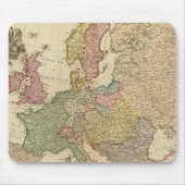 Illustrierte Europakarte Mousepad (Vorne)