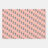 Illustrierte Freuden Angels Weihnachten Geschenkpapier Set (Vorderseite)