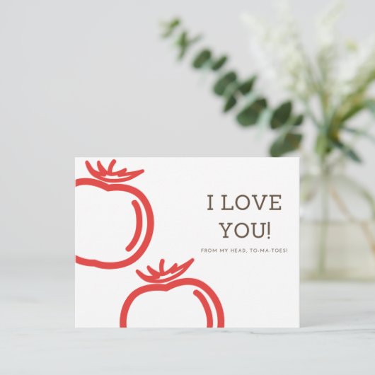 Illustrierte Funny Postcard Postkarte (Stehend Vorderseite)