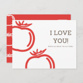 Illustrierte Funny Postcard Postkarte (Vorne/Hinten)