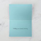 Illustrierte Gruß-Karte SchlafensBichon Frise Karte (Innenseite)