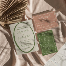 Illustrierte handgezeichnete Hochzeit