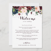 Illustrierte Hochzeit im Herbst Wasserfarbe Willko (Vorderseite)