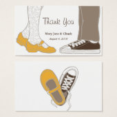 Illustrierte Hochzeit von Girly Shoes & Sneakers (Vorne & Hinten)