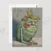 Illustrierte IdesOfTrump-Postkarte, von Jem Sulliv Postkarte (Vorne/Hinten)