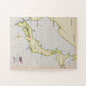 Illustrierte japanische Landkarte Puzzle (Horizontal)