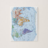 Illustrierte Karte 4 Puzzle (Vertikal)